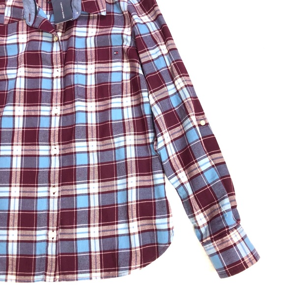 Tommy Hilfiger Plaid Flannel Shirt - Picture 4 of 13